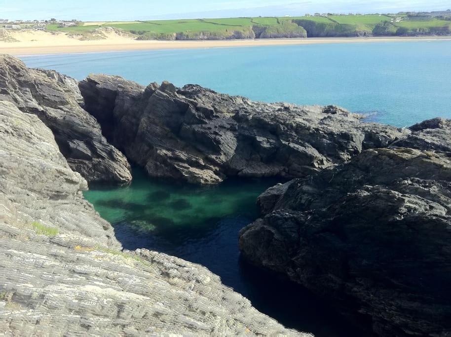 2Bed With Pool & Sea View Apartment Newquay  Exterior photo